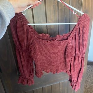 Maroon Short Shirt